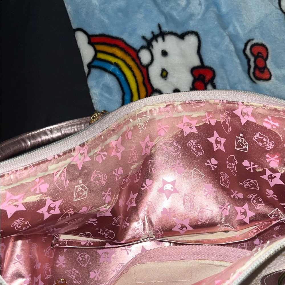 Hello Kitty x Tokidoki Pink and Green Shoulder Bag - Picture 8 of 13